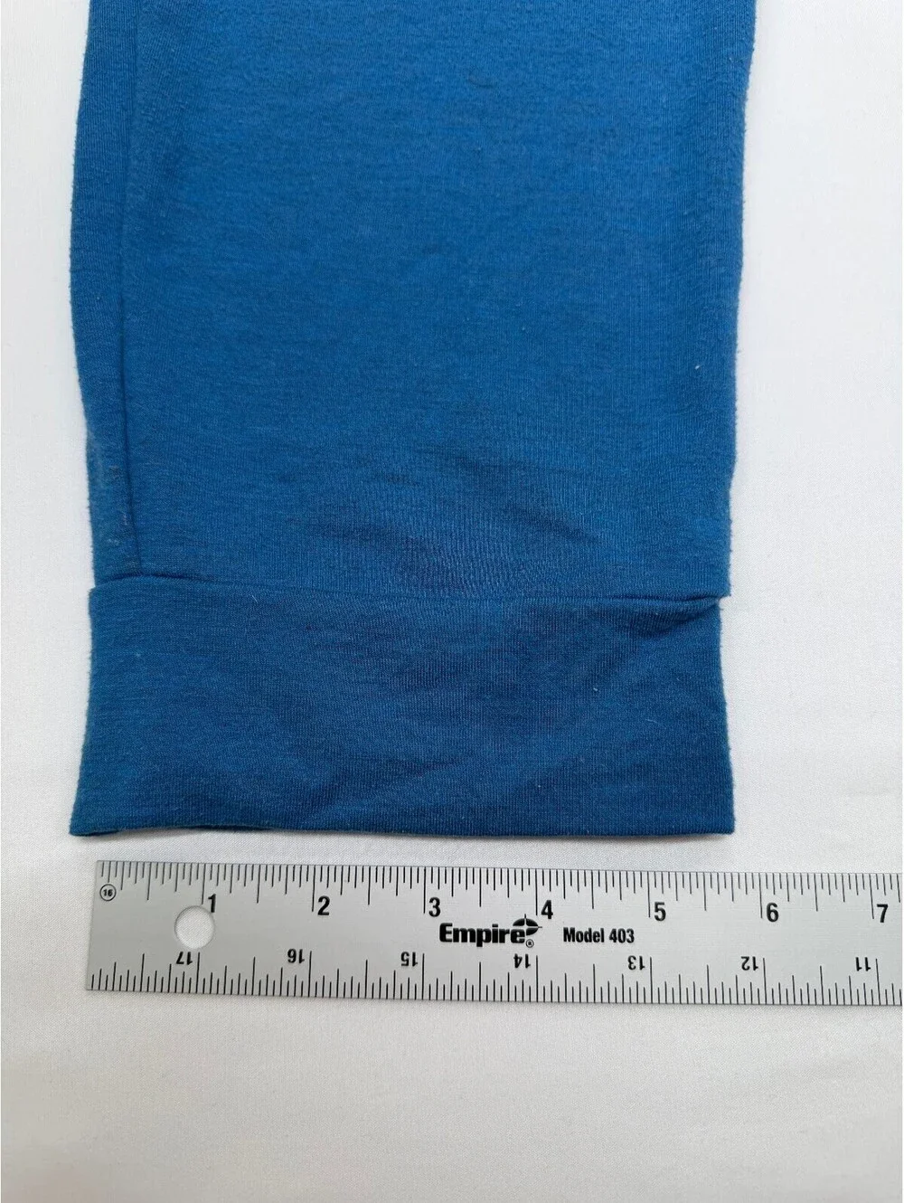 Athletic Men's Sweat Pants Jogger Elastic Waist Drawstring Size XL Blue